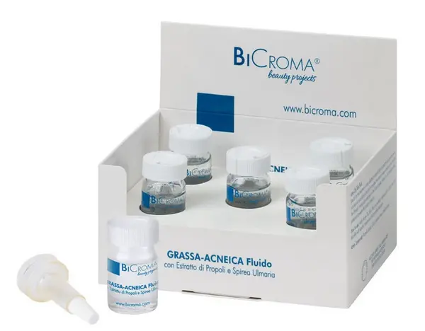 BiCroma Bio-tekuté sérum na mastnou a aknózní pleť 5x5 ml