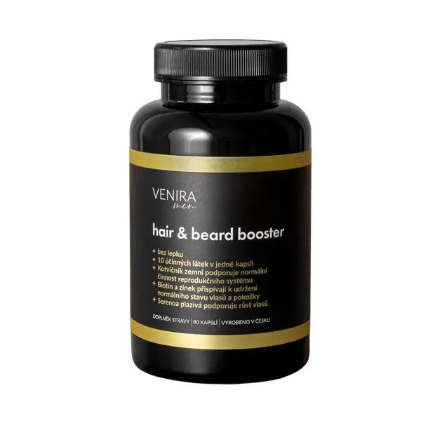 VENIRA Venira Men Hair & beard booster 80 kapslí