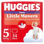 HUGGIES® Little Movers Pants 5, 34 ks
