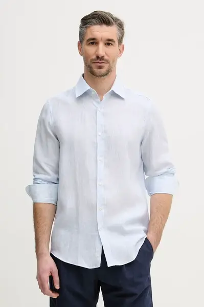 Lněná košile Paul&Shark