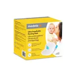 MEDELA Vložky prsné jednorazové ultra priedušné 60 ks