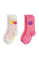 Dětské ponožky Mini Rodini The milky way 2-pack