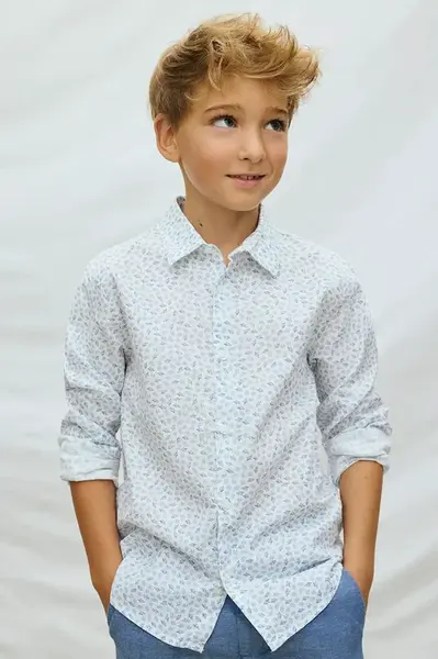 Dětská bavlněná košile Mayoral