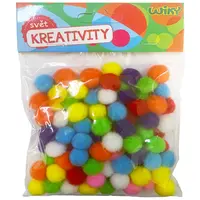 Pom pom 15mm, 100ks