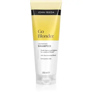 John Frieda Go Blonder Lightening Shampoo zesvětlující šampon pro blond vlasy 250 ml