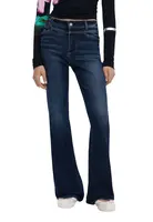 Dámské zvonové džíny Desigual