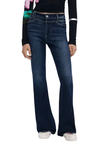 Dámské zvonové džíny Desigual