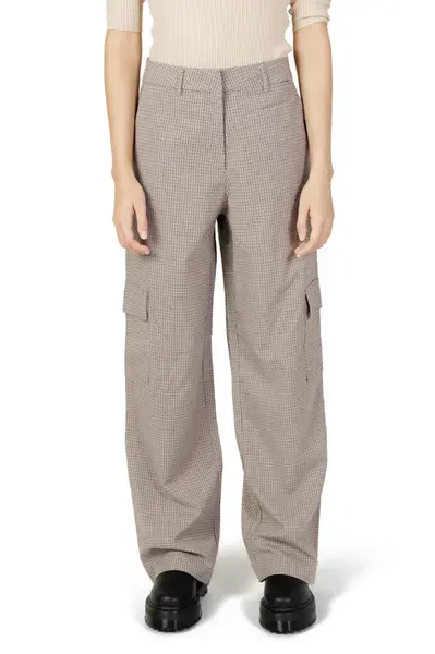 Dámske kárované nohavice Only