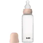 BIBS Anti-Colic Baby Bottle Silicone antikoliková lahev se silikonovým dudlíkem Blush 270 ml