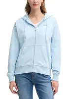 Calvin Klein Jeans modrá mikina s kapucí