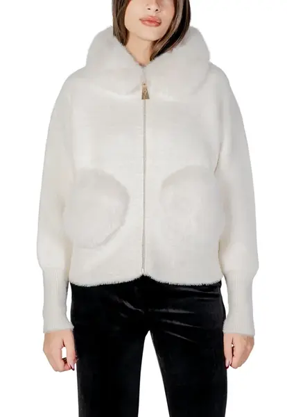 Bílá zimní bunda Ayfee