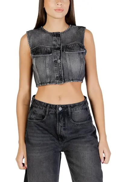 Colcci džínový top bez rukávů