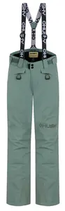 Husky Gunis Kids 152, faded green Dětské lyžařské kalhoty