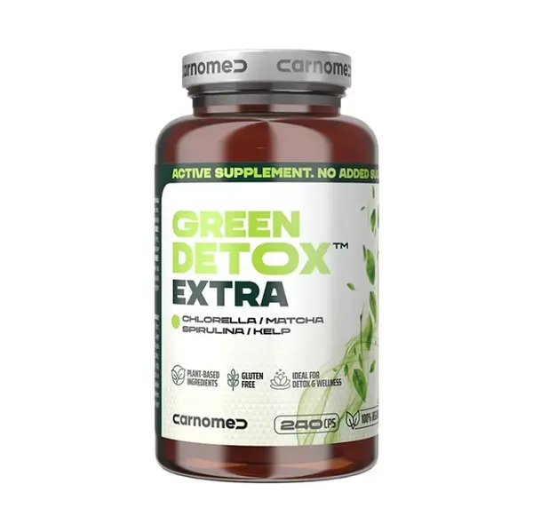 CARNOMED Green detox extra 240 kapslí