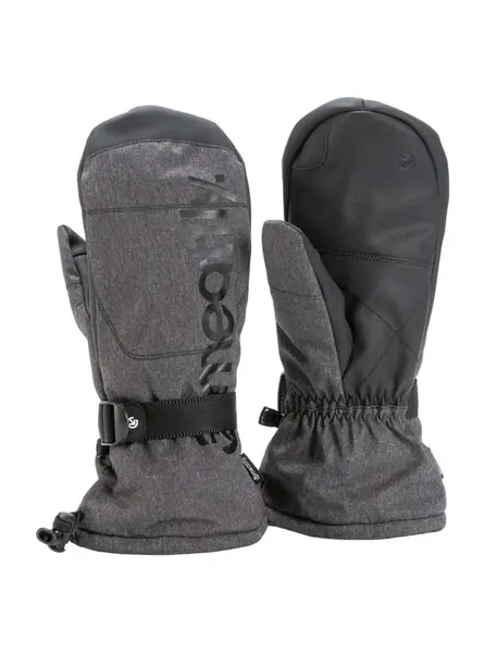 Meatfly pánské rukavice Osbourne Grey Heather | Šedá | Velikost S