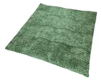 Podsedák na stoličky Chenille Cross 40x40 cm, zelená%