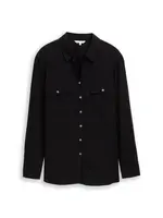 Tom Tailor Women + Blúzka  čierna