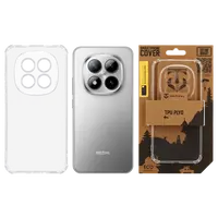 Zadní kryt Tactical TPU Plyo pro Xiaomi Redmi Note 15 Pro+ 5G, transparentní