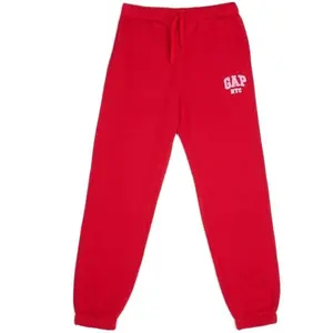 GAP V-FA LOGO HERITAGE JOGGER Dievčenské tepláky, červená, veľkosť