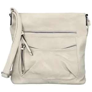 Dámská crossbody kabelka krémová - Firenze Ganna