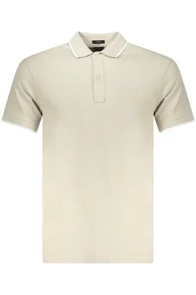 Béžová pánska polokošeľa