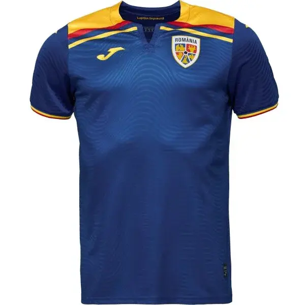 Joma FED. FUTBOL RUMANÍA 3RD SHORT SLEEVE T-SHIRT Pánsky futbalový dres, modrá, veľkosť