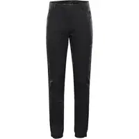 ALPINE PRO HURFA 2 Dámské softshellové kalhoty, černá, velikost