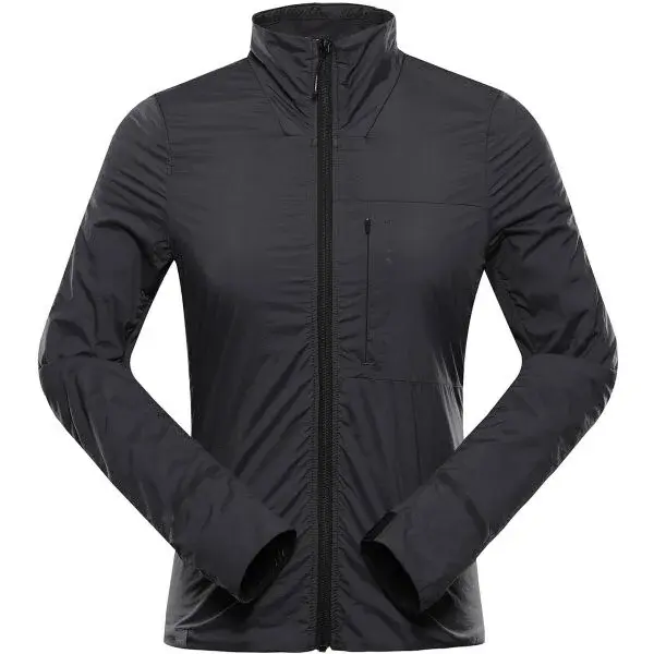 ALPINE PRO NOKEDA Dámská sportovní funkční bunda, tmavě šedá, velikost