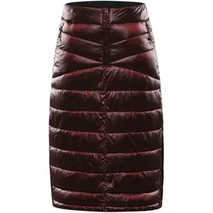 ALPINE PRO LAMMA Dámská zateplená sukně, vínová, velikost