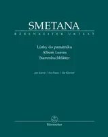 Lístky do památníku - Bedřich Smetana
