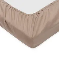 Bavlněné prostěradlo do postýlky New Baby 120x60 cm cappuccino