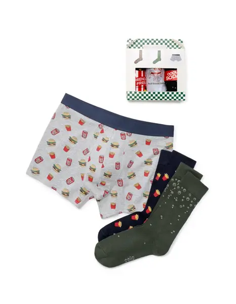 Darčekový balíček spodného prádla Celio Fast Food