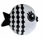 Černobílý polštářek ryba