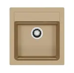 Alveus Atrox - Granitový drez 47x50 cm, Quick-Close, clay 1149197