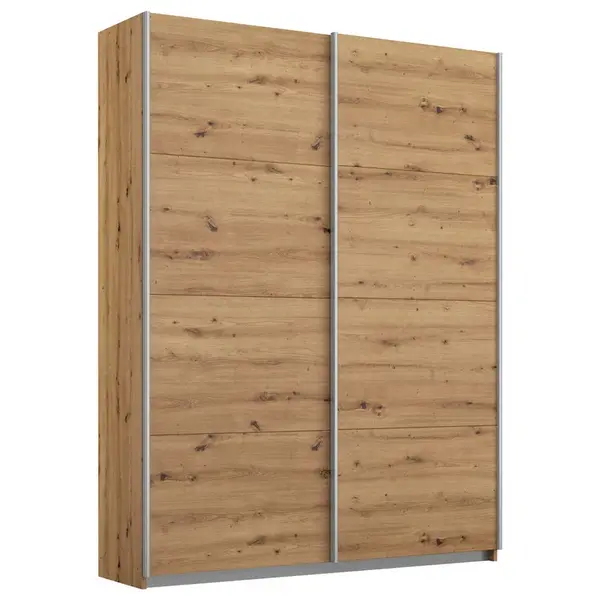 Rauch Möbel SKŘÍŇ S POSOUVACÍMI DVEŘMI, dub artisan, 136/197/61 cm