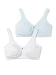 SHEEGO Zmenšujúca podprsenka  pastelovo modrá / biela