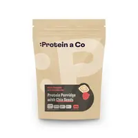 Protein&Co Proteinové kaše s chia 1600 g Jahoda s bílou čokoládou