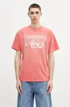Bavlněné tričko Aries Sunbleached Cola SS Tee