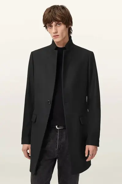 Kabát s příměsí vlny AllSaints