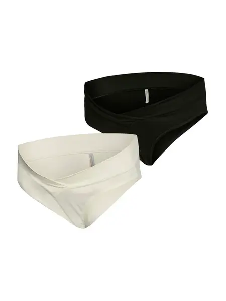 MAMALICIOUS Nohavičky 'MLLeyla'  čierna / biela