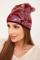 Dámská zimní čepice Kesi s dvojitým lemem