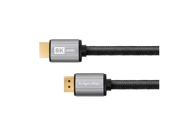 Kabel KRUGER & MATZ KM1266 HDMI 2.1 8K 3m - rozbaleno - natržený obal