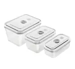 Zwilling Fresh&Save Skleněná vakuovací dóza S, M, L 3 ks