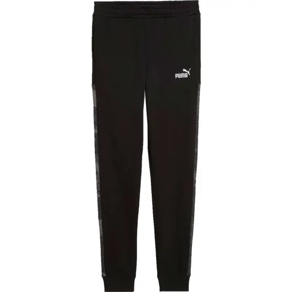 Puma ESSENTIALS CAMO SWEAT PANTS Dětské tepláky, černá, velikost