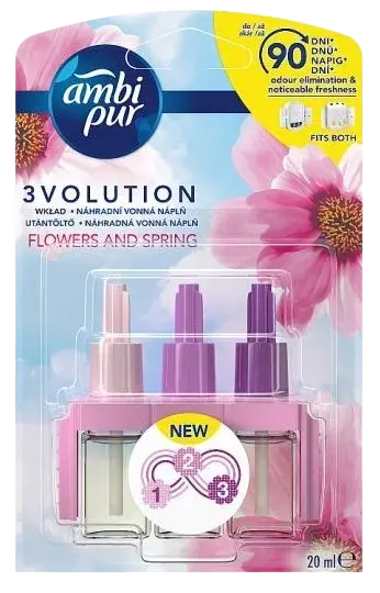 AMBIPUR Volution Flowers & Spring elektrický osvěžovač náplň 20 ml