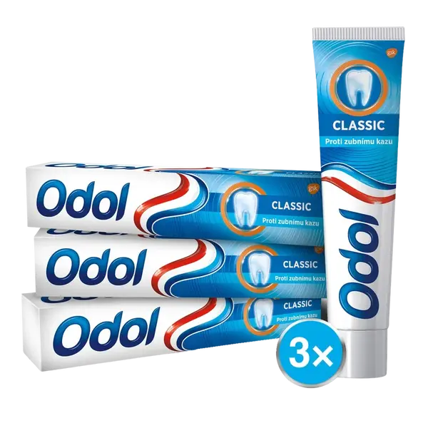 ODOL Classic zubní pasta 3 x 75 ml