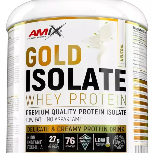 AMIX Gold Whey Protein Isolate, Natural 2280 g