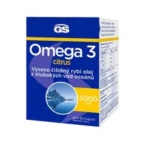 GS Omega 3 citrus 90 ks