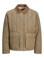 JACK & JONES Prechodná bunda 'JPRBLUCOMO'  hnedá / brokátová