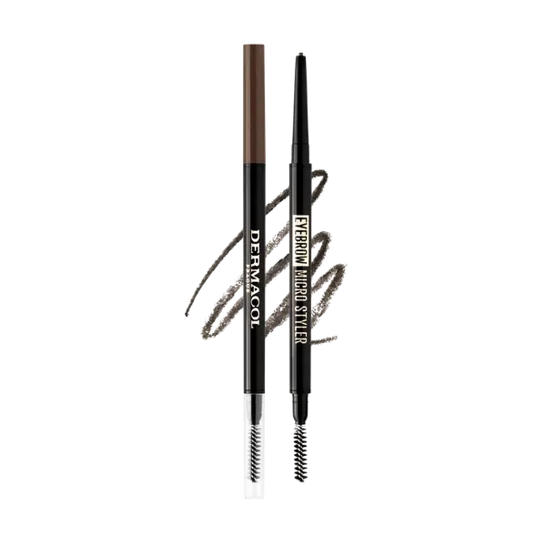 DERMACOL Automatická tužka na obočí s kartáčkem č.02, 0.1 g